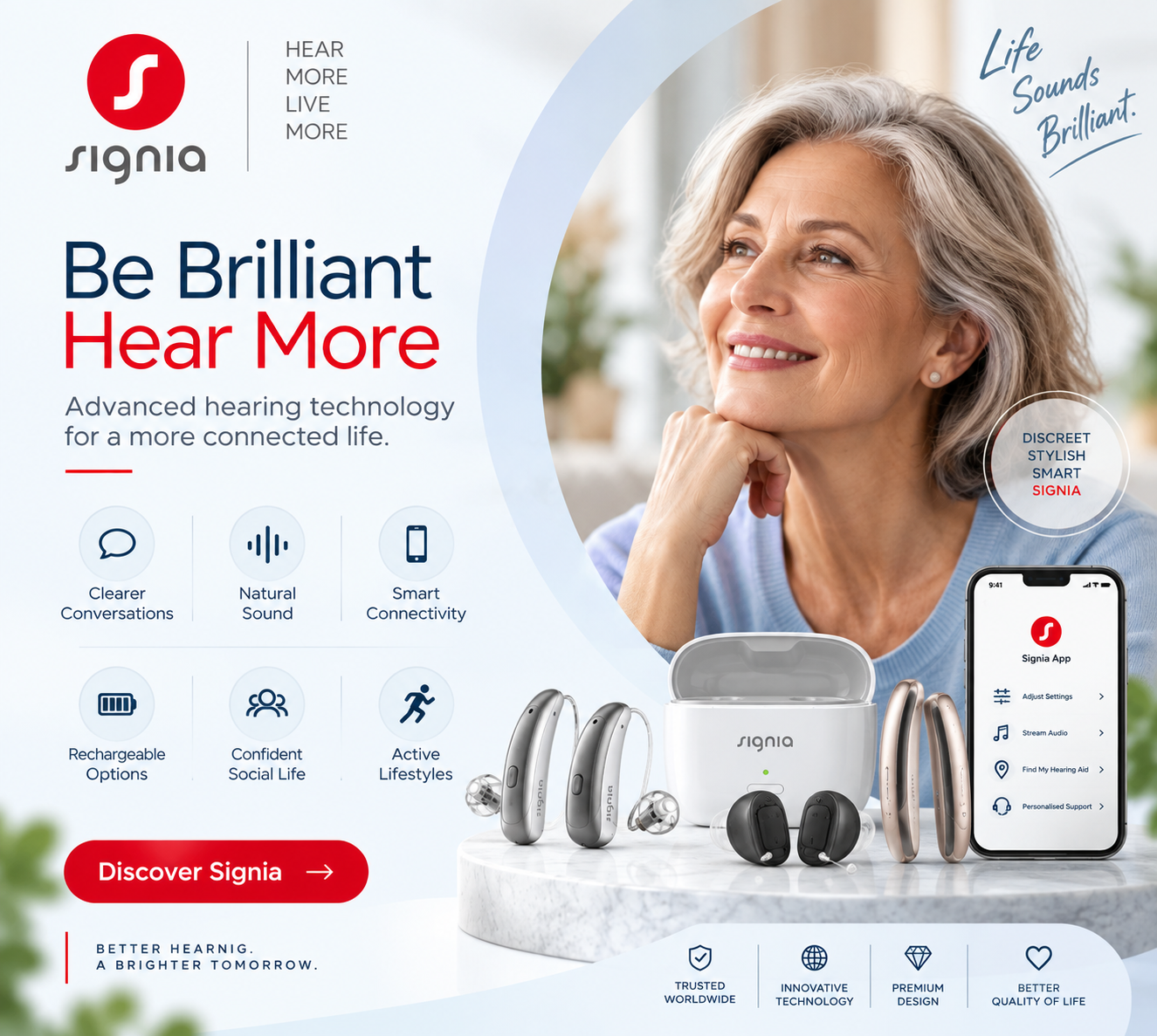 Signia advanced hearing aids