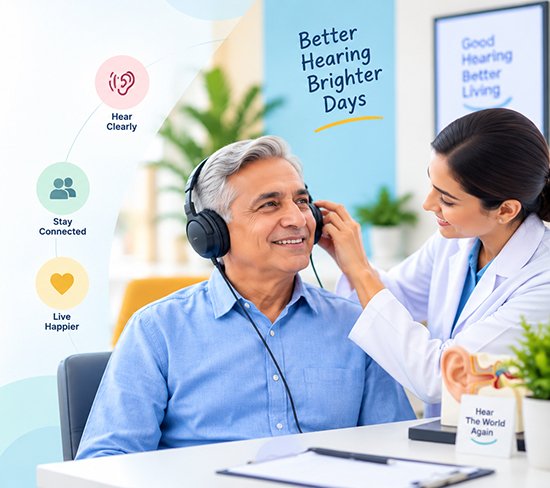 Free Professional Hearing Test in Delhi at Hearing Help Clinic