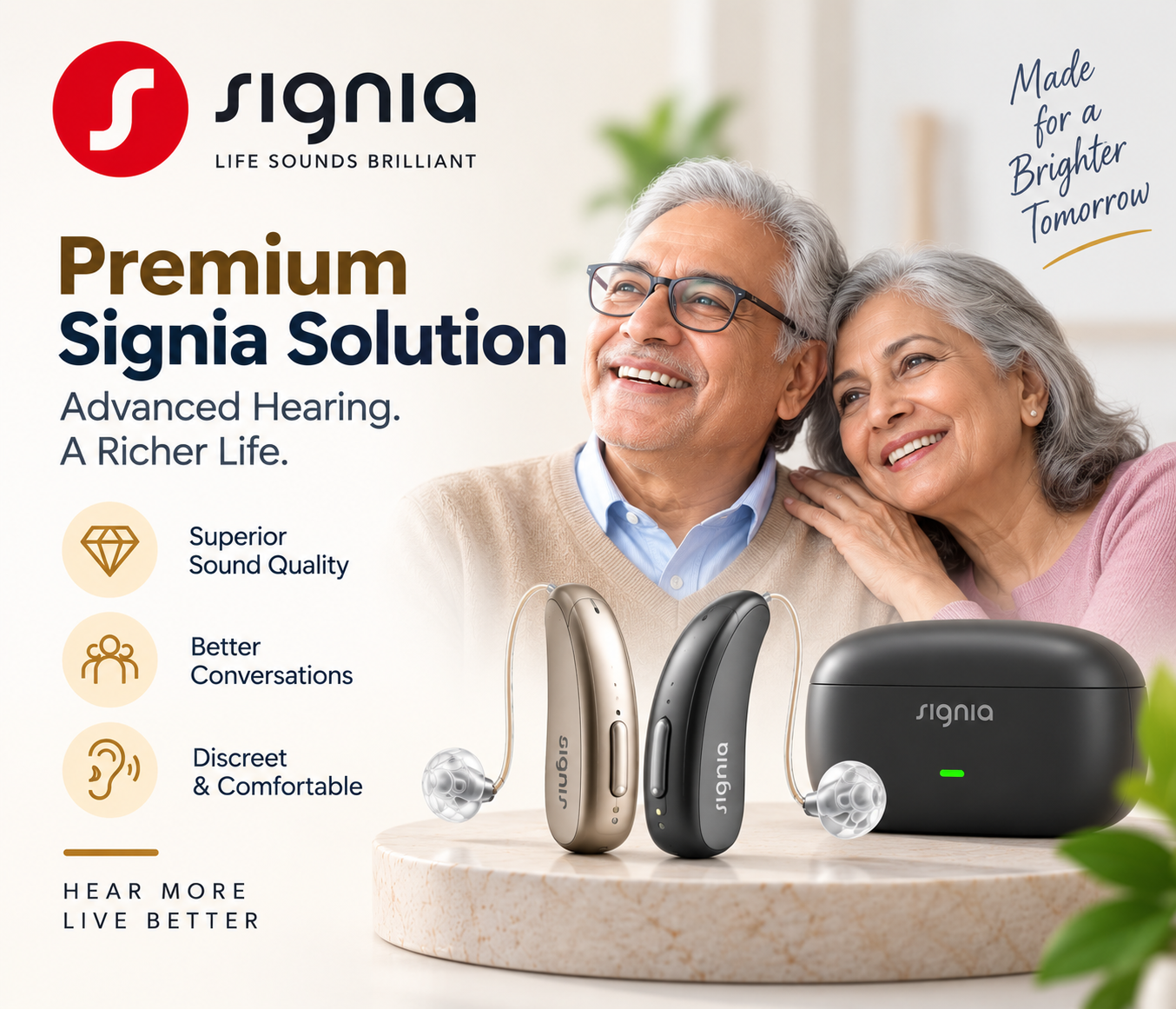 Premium Signia Hearing Aid